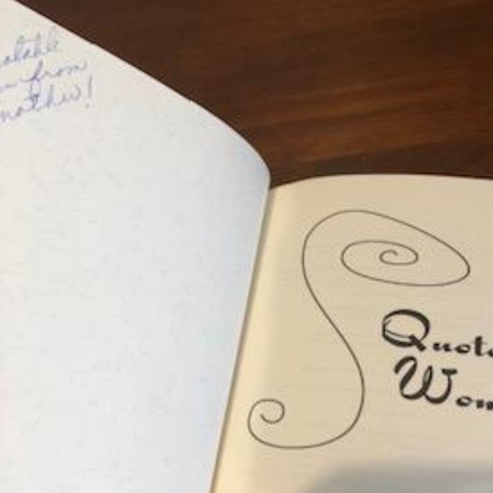 Pearls of Wisdom The Quotable Woman Vintage Hardcover Book Pre-Owned. - Picture 5 of 14